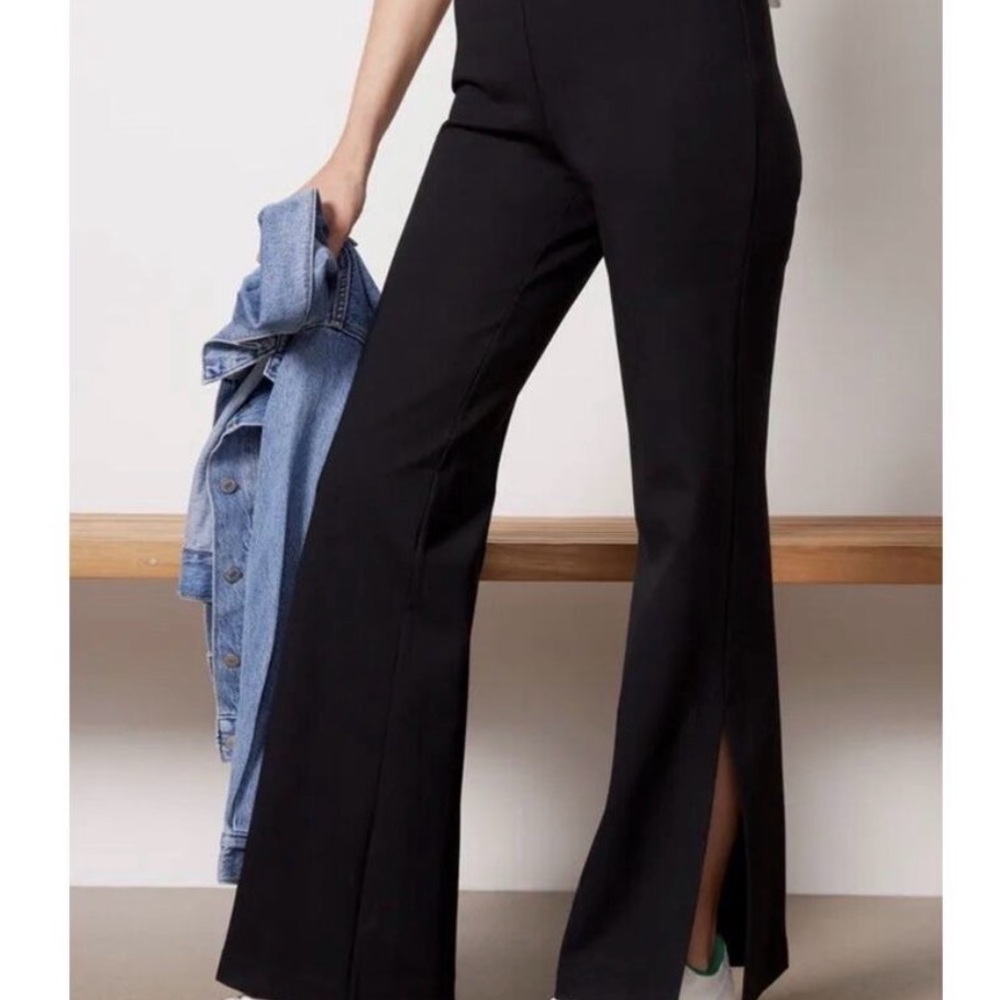 Spanx “The Perfect Pant” split hem size M petite